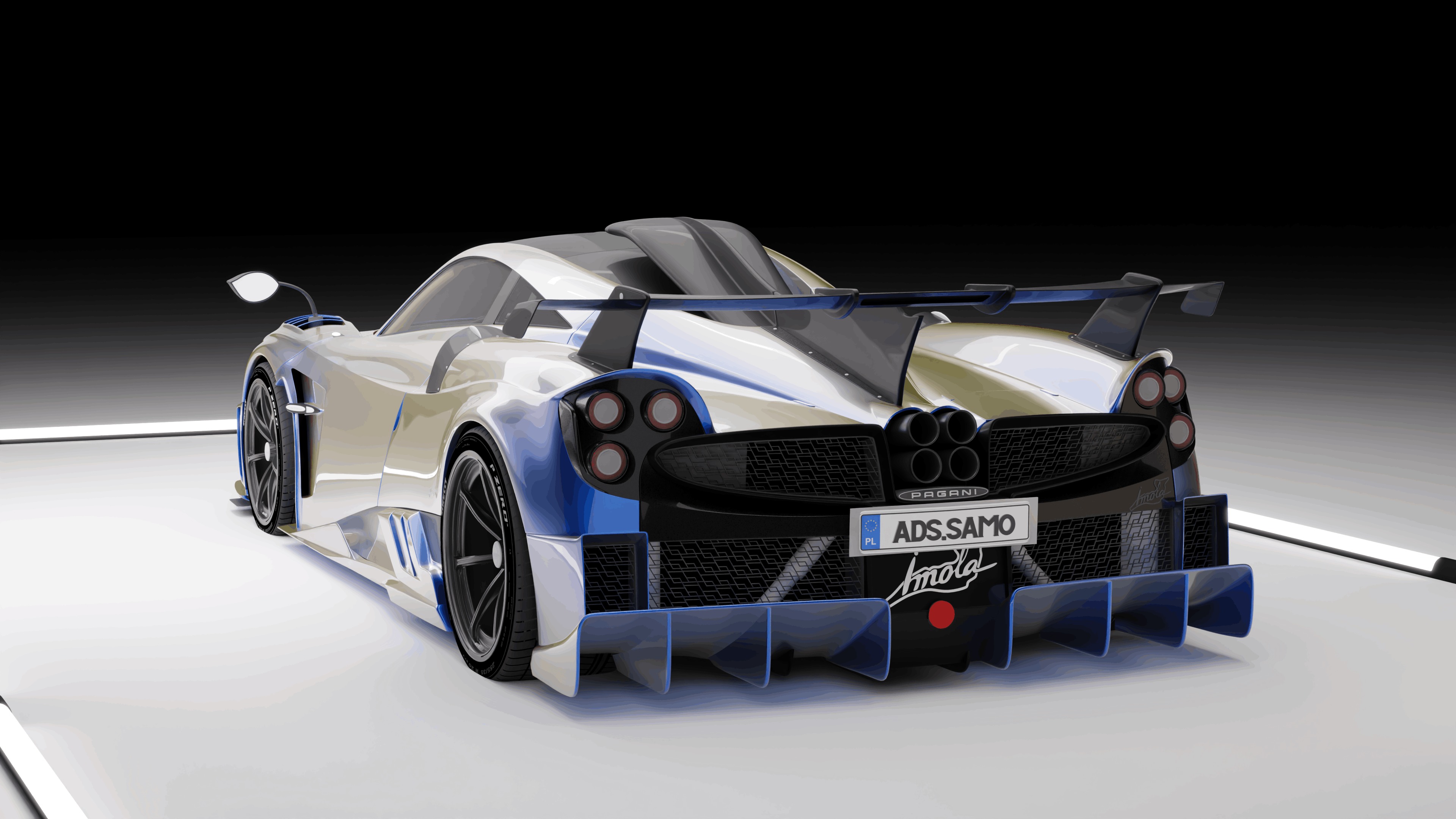 Pagani Imola 3D Model 3D model_2