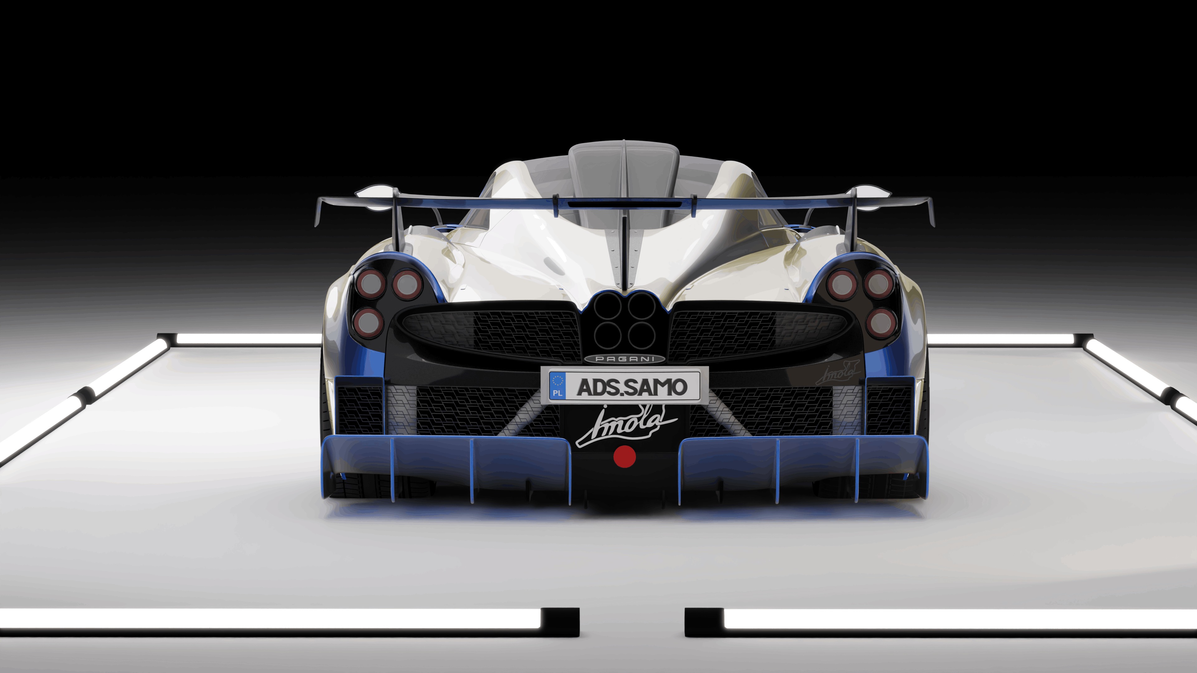 Pagani Imola 3D Model 3D model_10