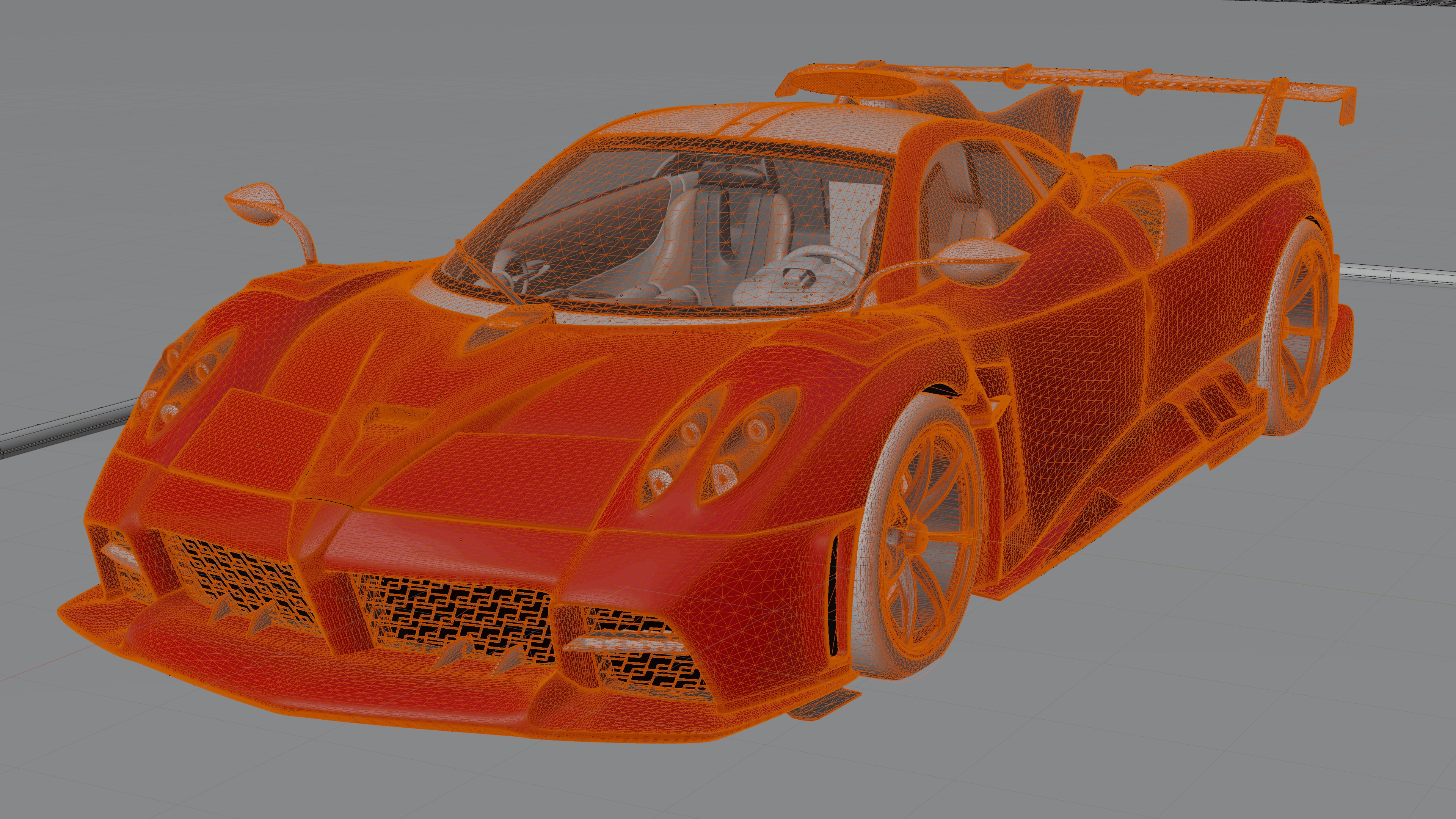 Pagani Imola 3D Model 3D model_24