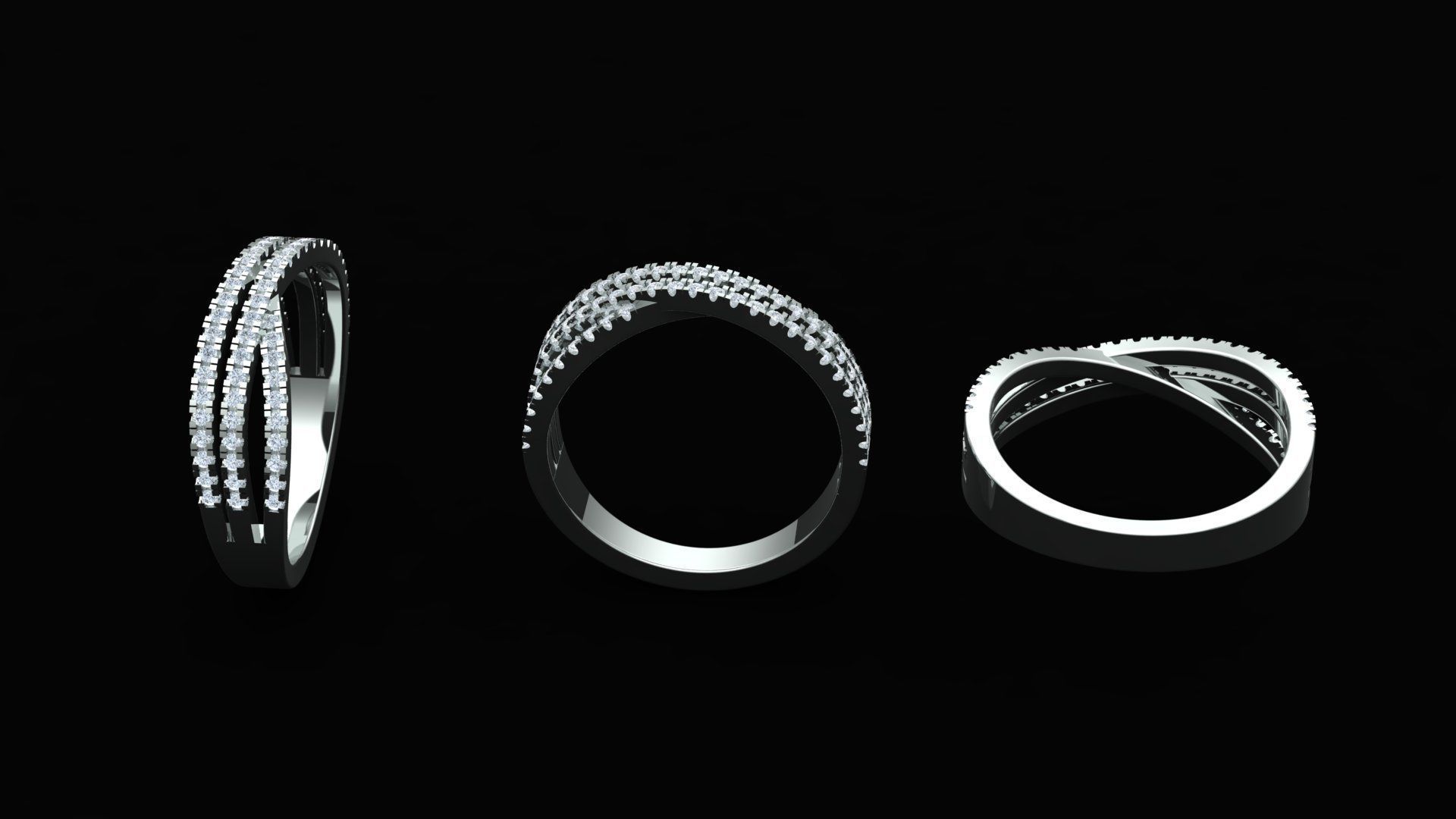 Highway Ring 3dm file 3D print model_5