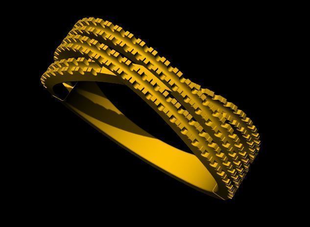 Highway Ring 3dm file 3D print model_4