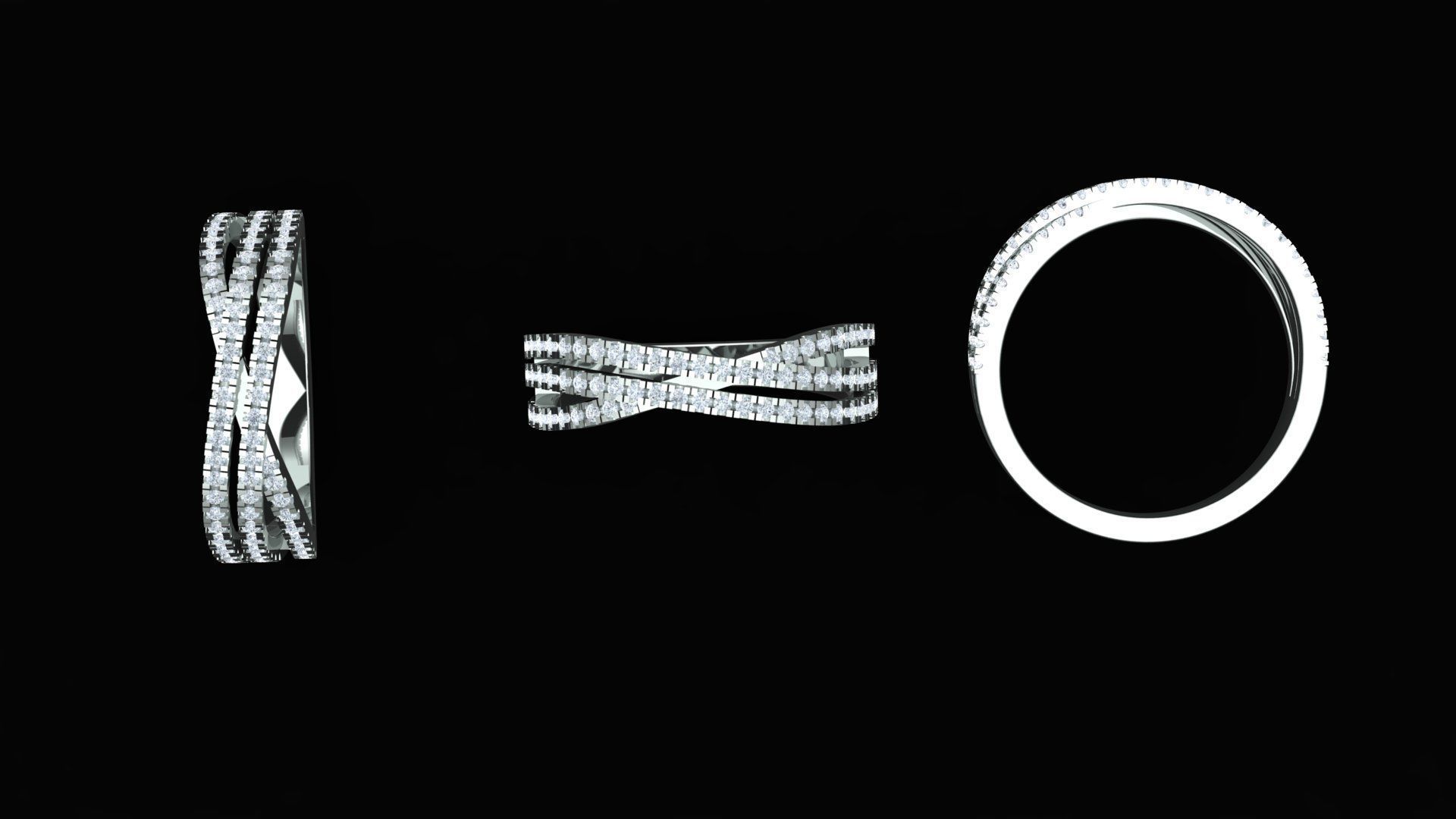 Highway Ring 3dm file 3D print model_7