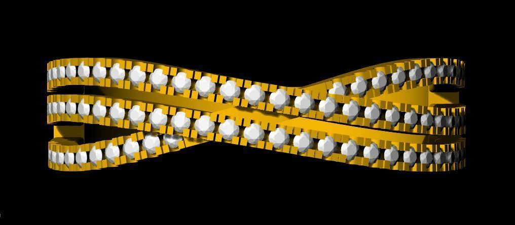 Highway Ring 3dm file 3D print model_2