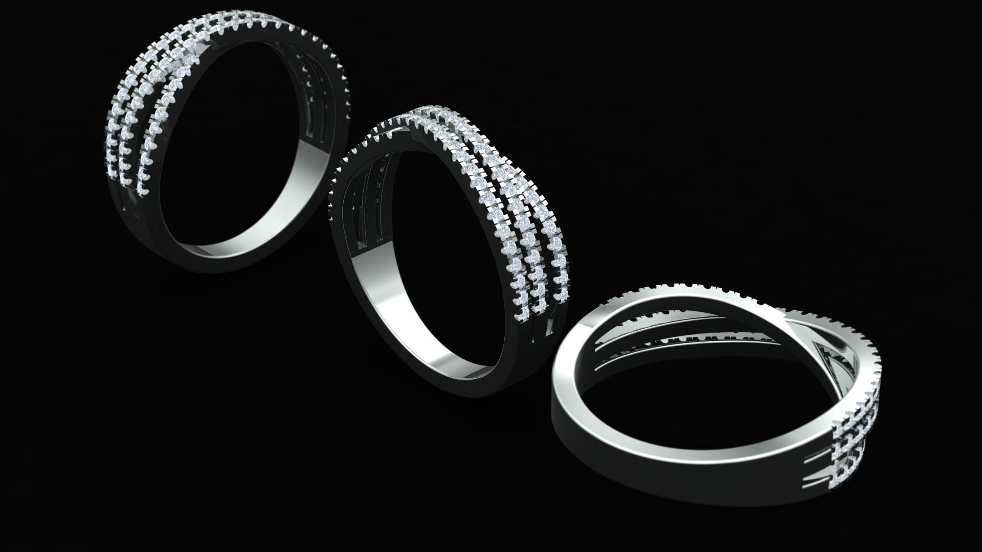 Highway Ring 3dm file 3D print model_6