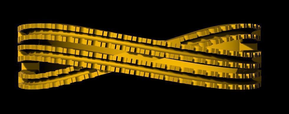 Highway Ring 3dm file 3D print model_3