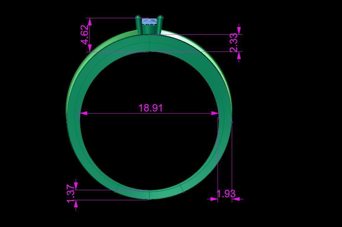 ring soliter 3D print model_10