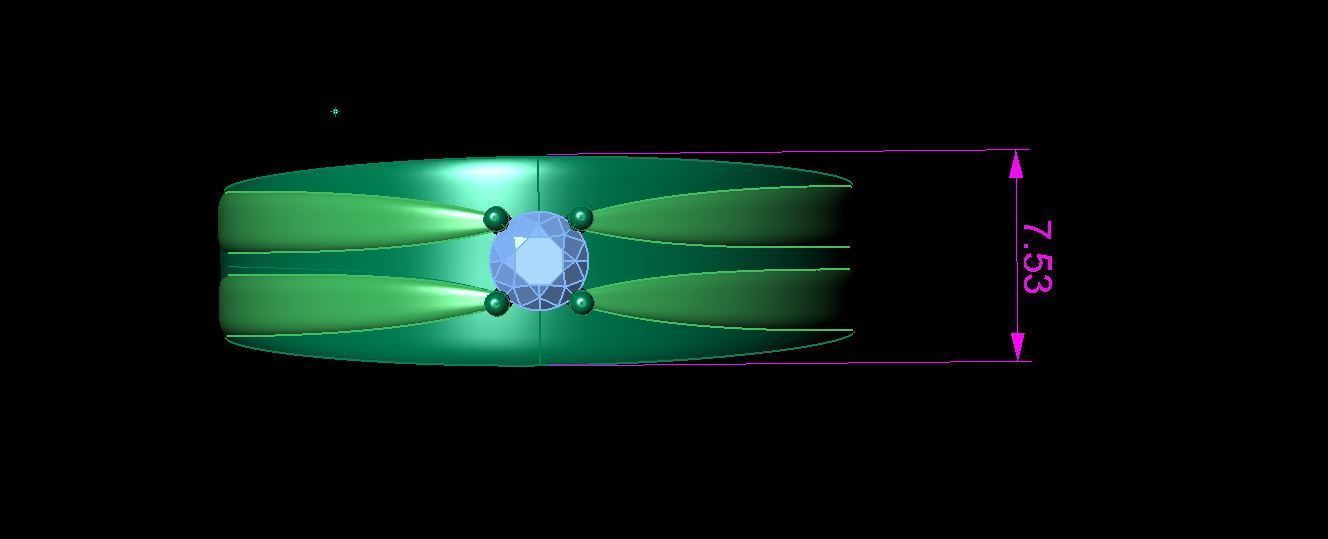 ring soliter 3D print model_9