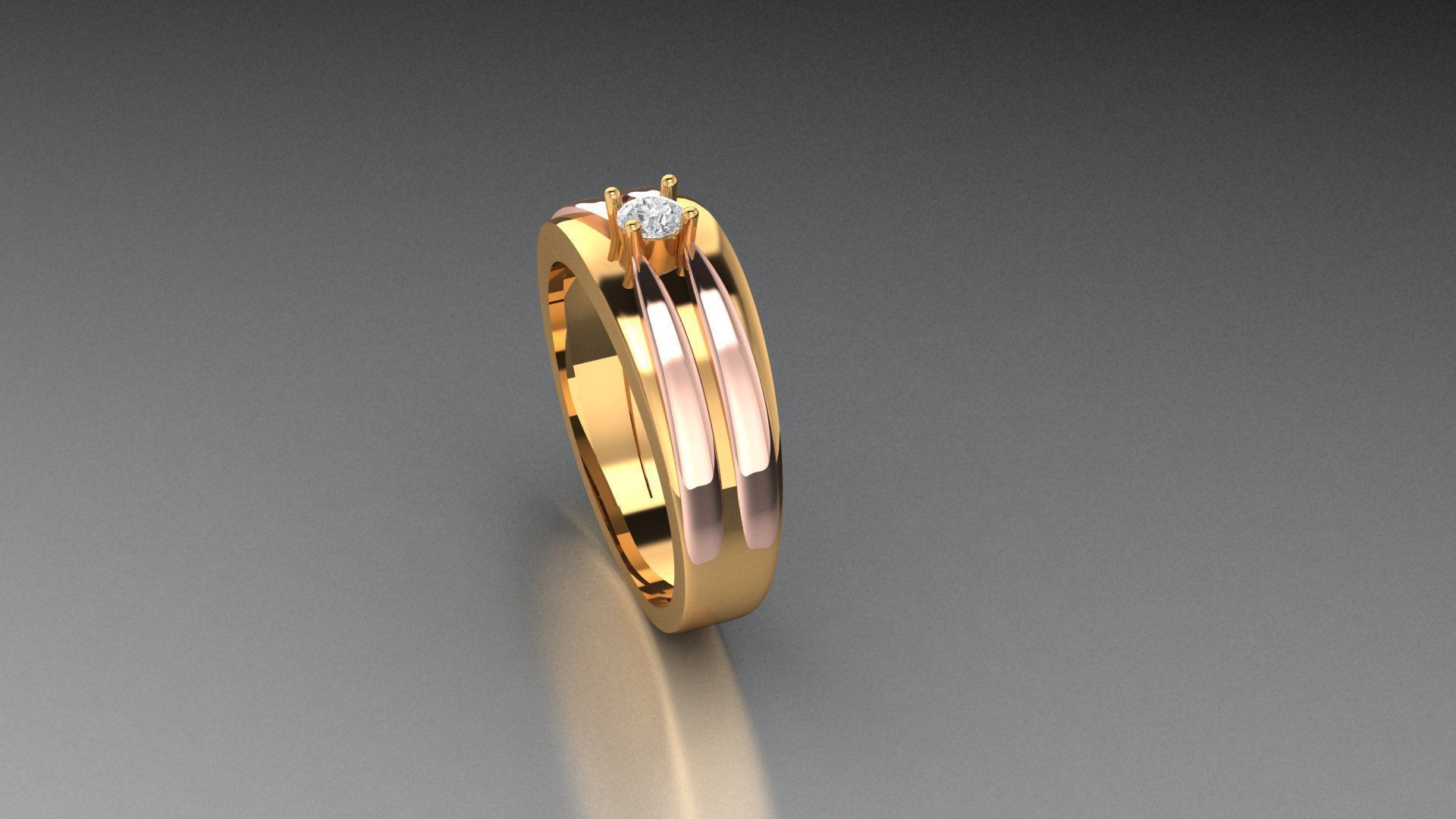 ring soliter 3D print model_11