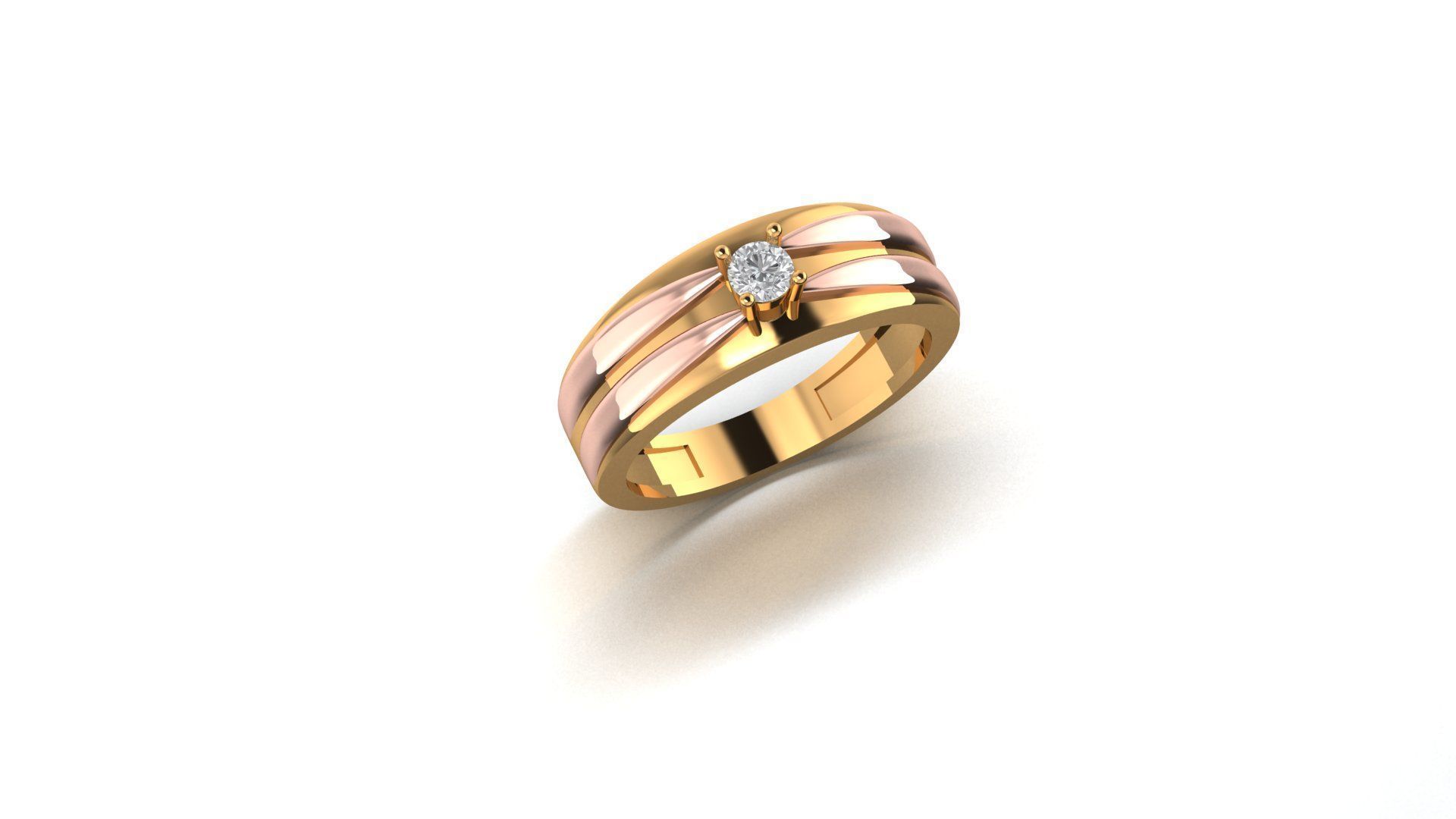 ring soliter 3D print model_6