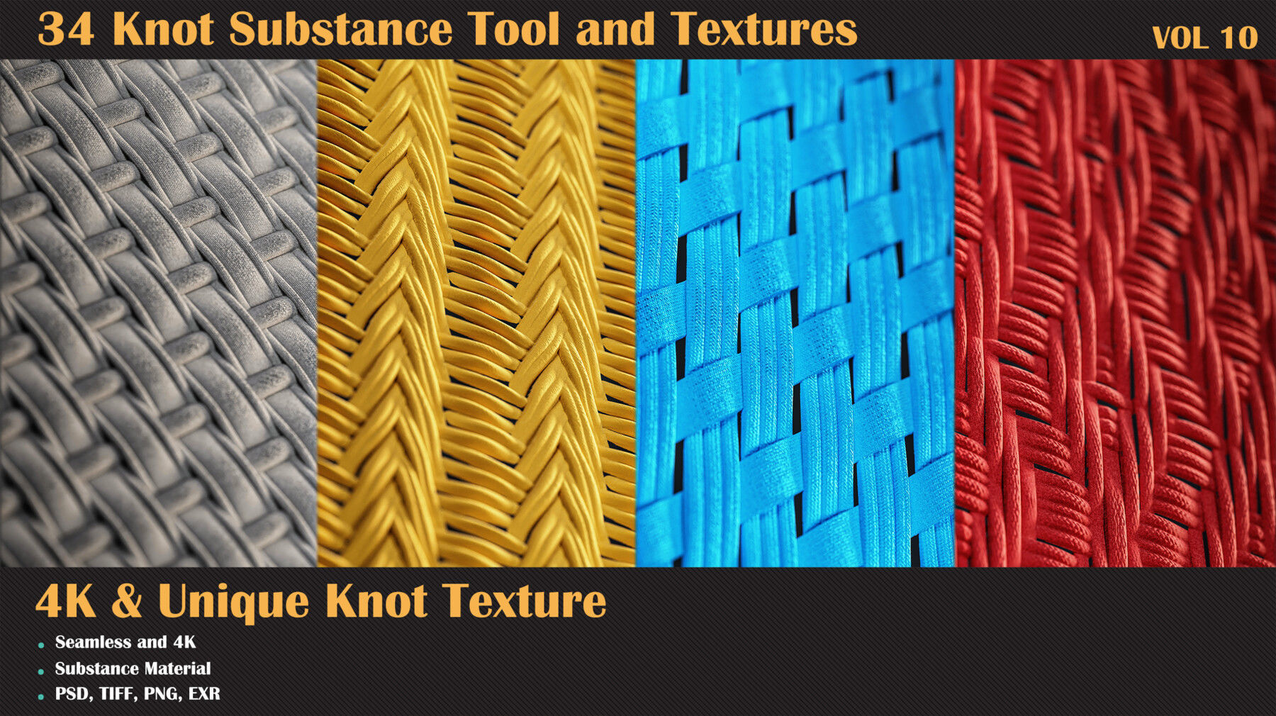 34 Tileable Knot Pattern - VOL 10   Texture_2