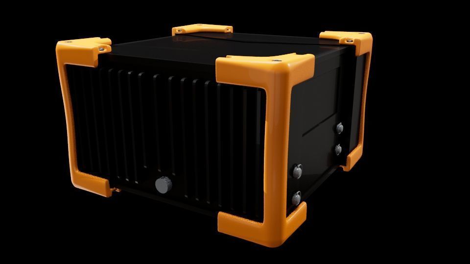 Actance2 Realistic Model  Low-poly 3D model_5