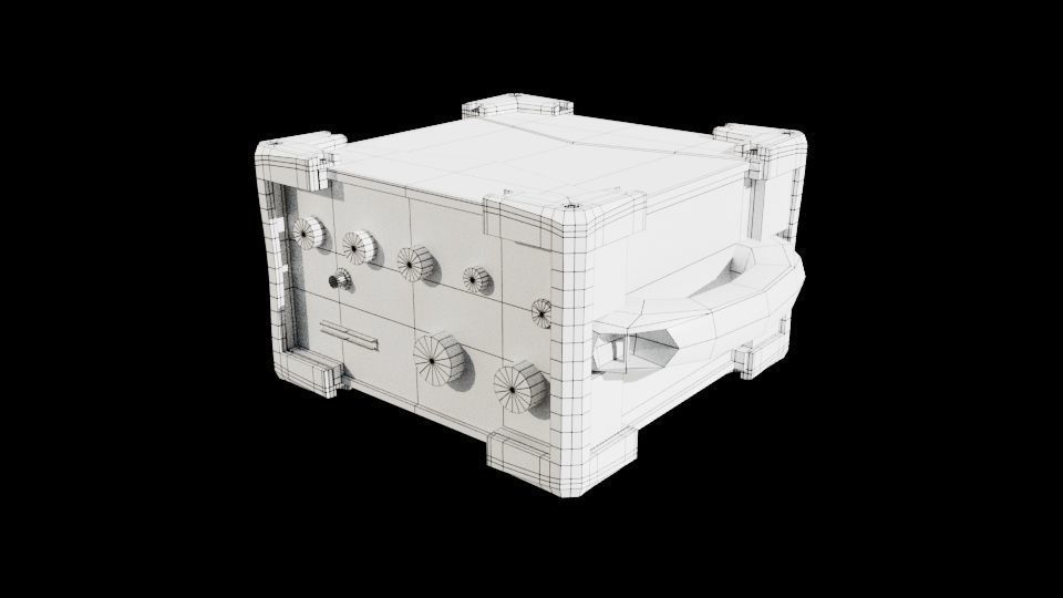 Actance2 Realistic Model  Low-poly 3D model_7