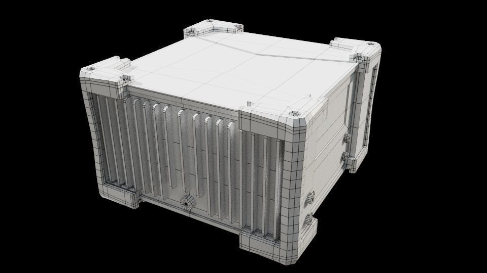 Actance2 Realistic Model  Low-poly 3D model_9