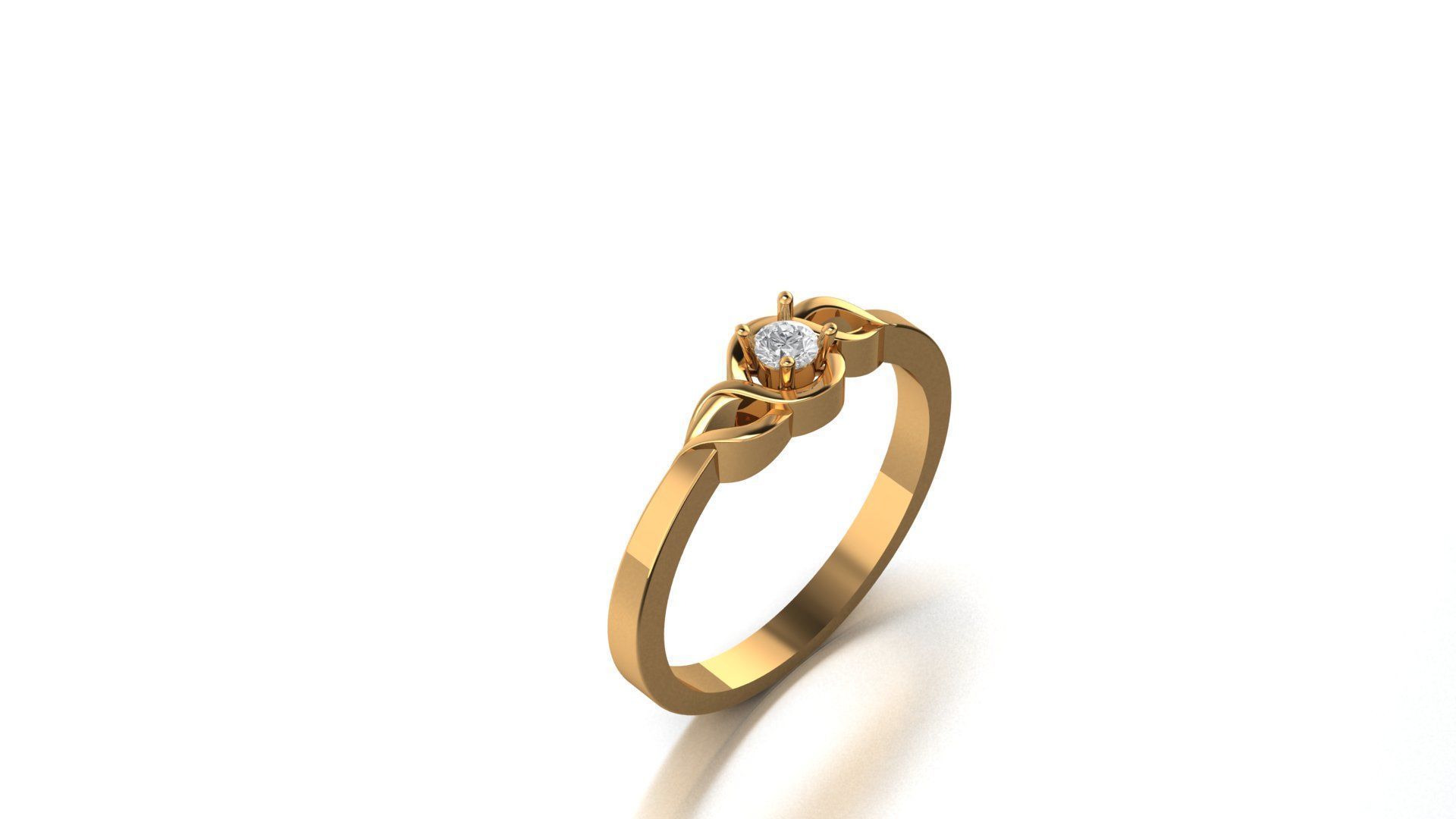 ring soliter 3D print model_3
