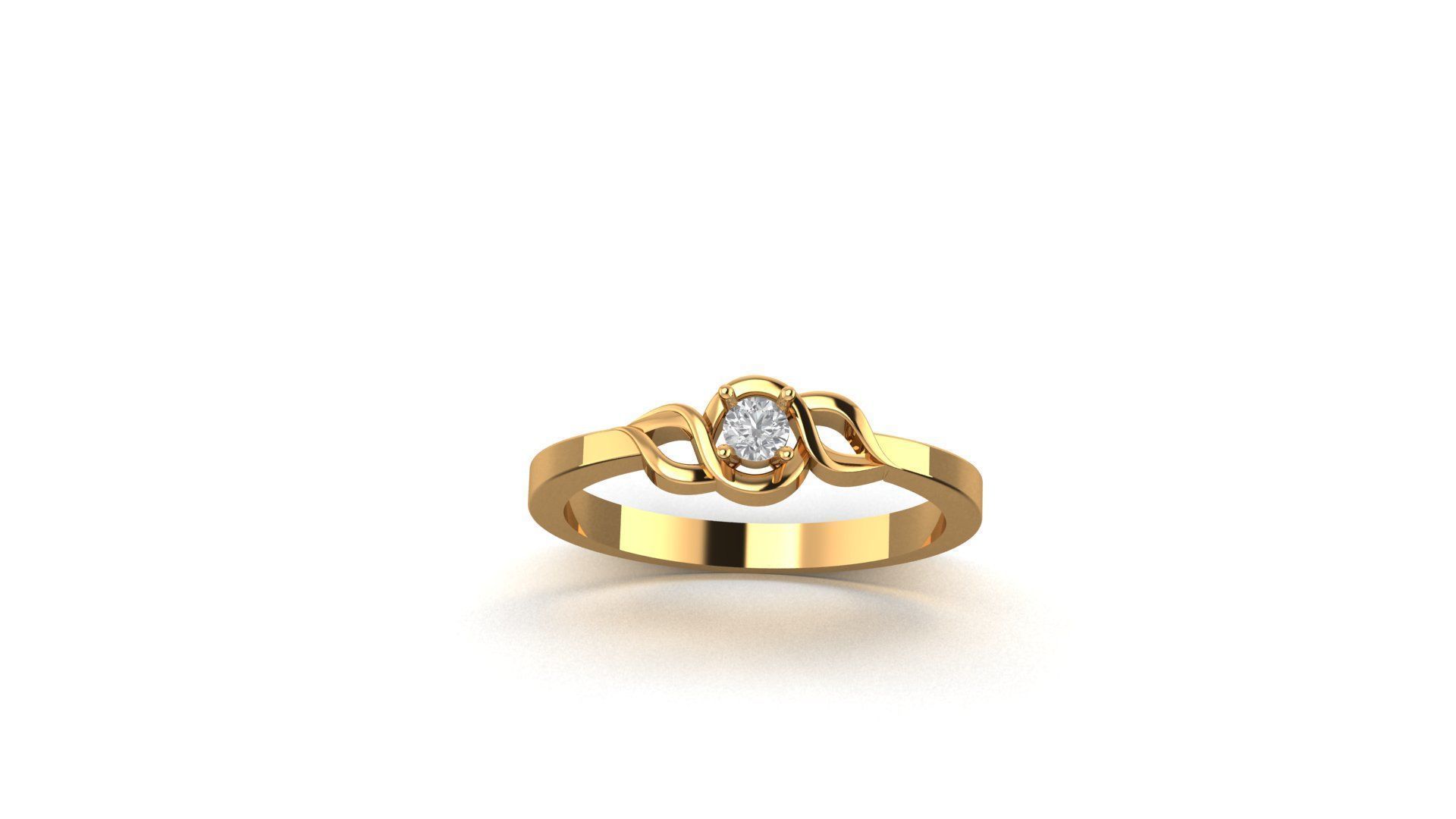 ring soliter 3D print model_4