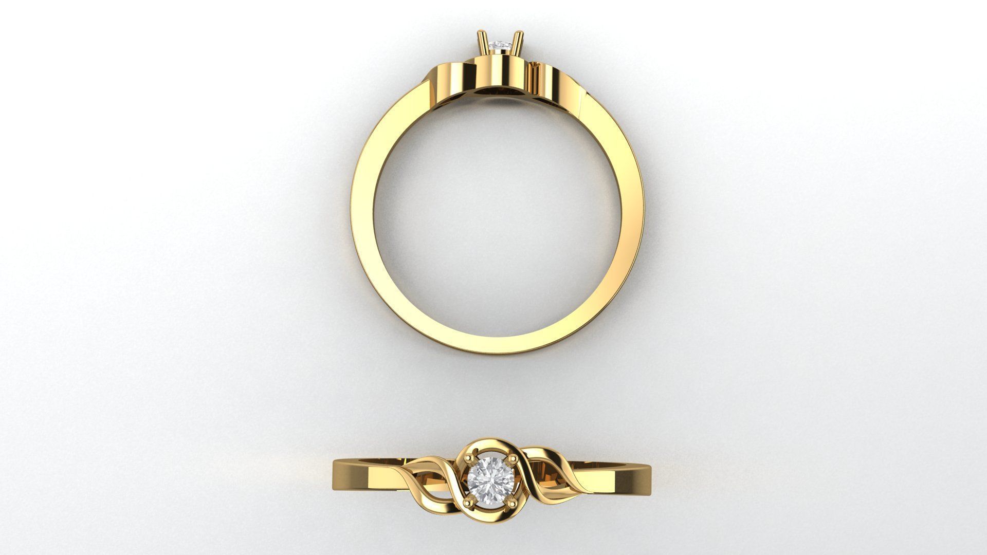 ring soliter 3D print model_5