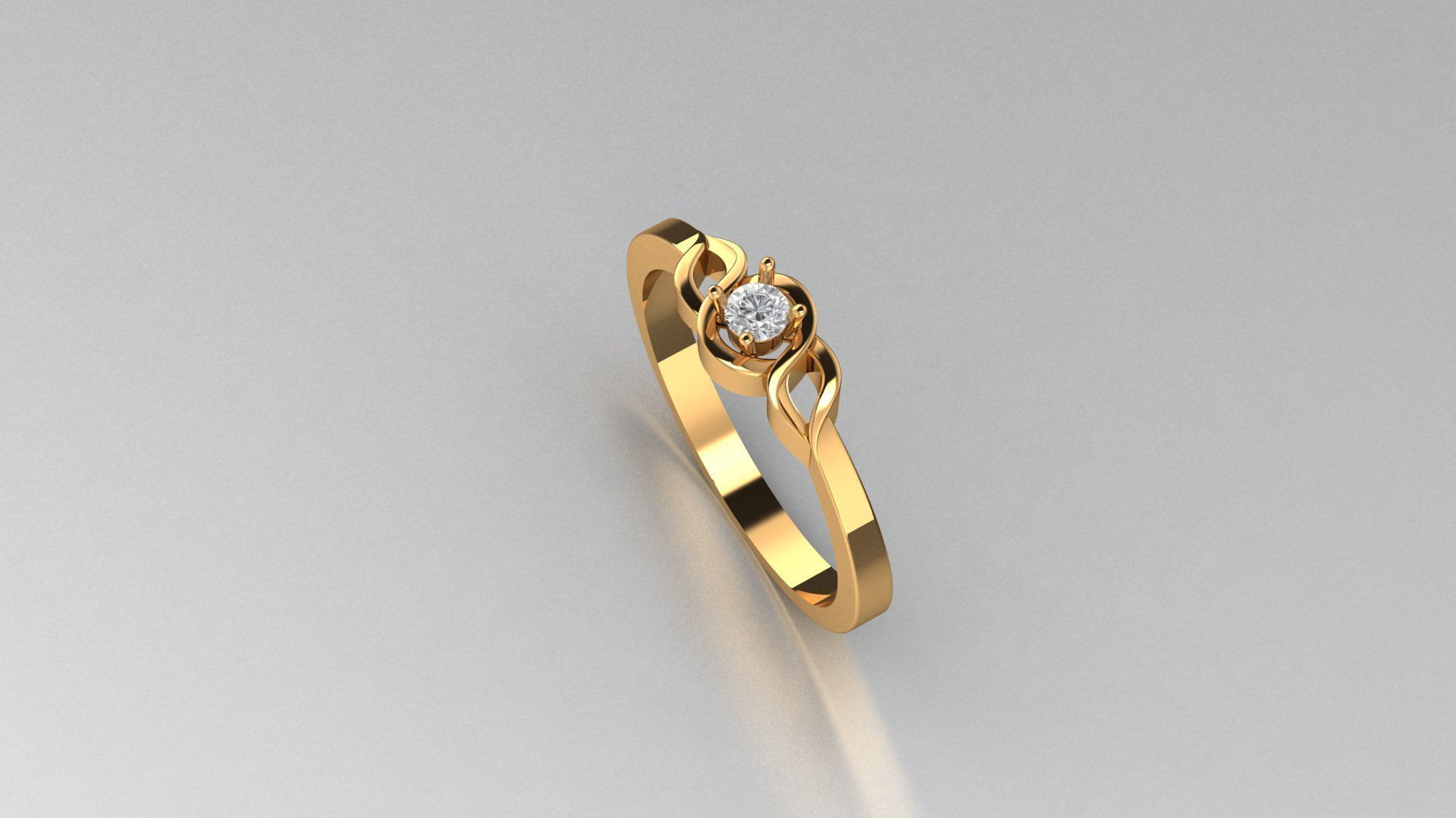 ring soliter 3D print model_2