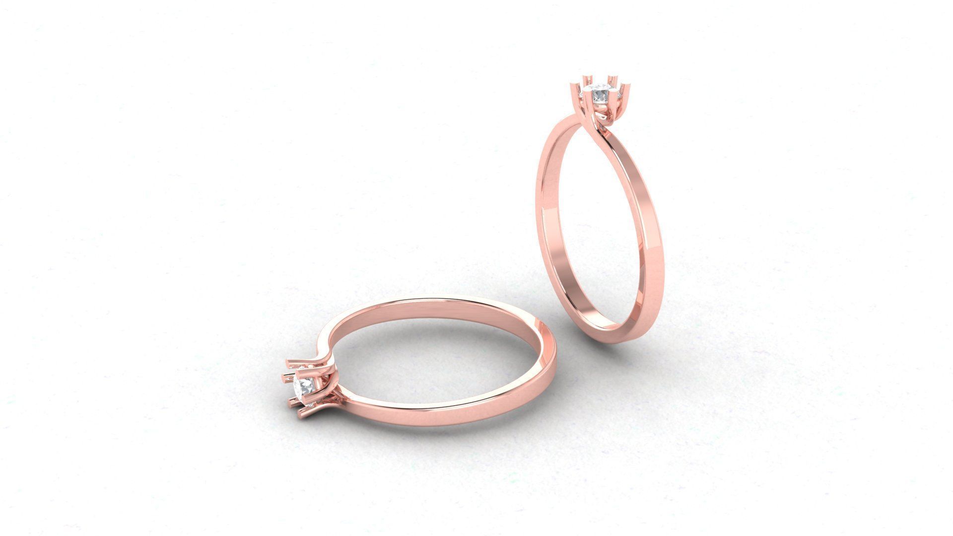 ring soliter 3D print model_3