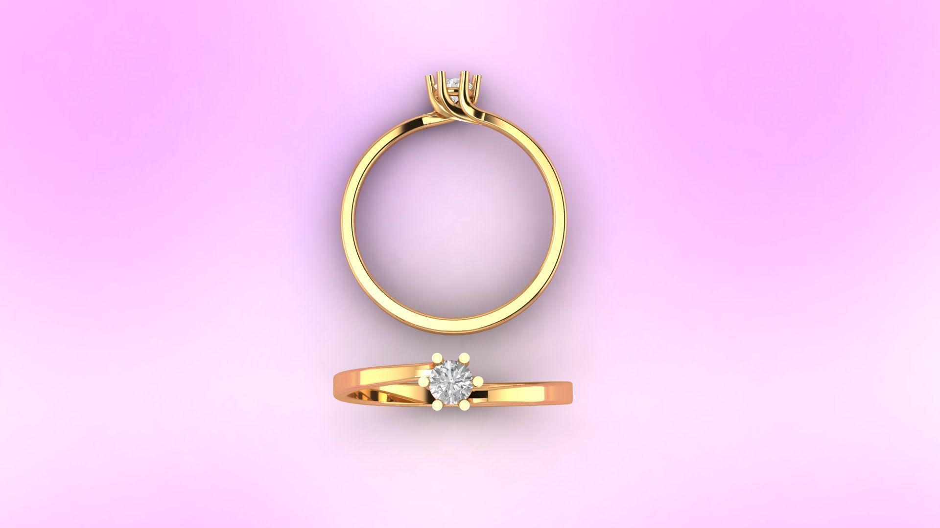 ring soliter 3D print model_12