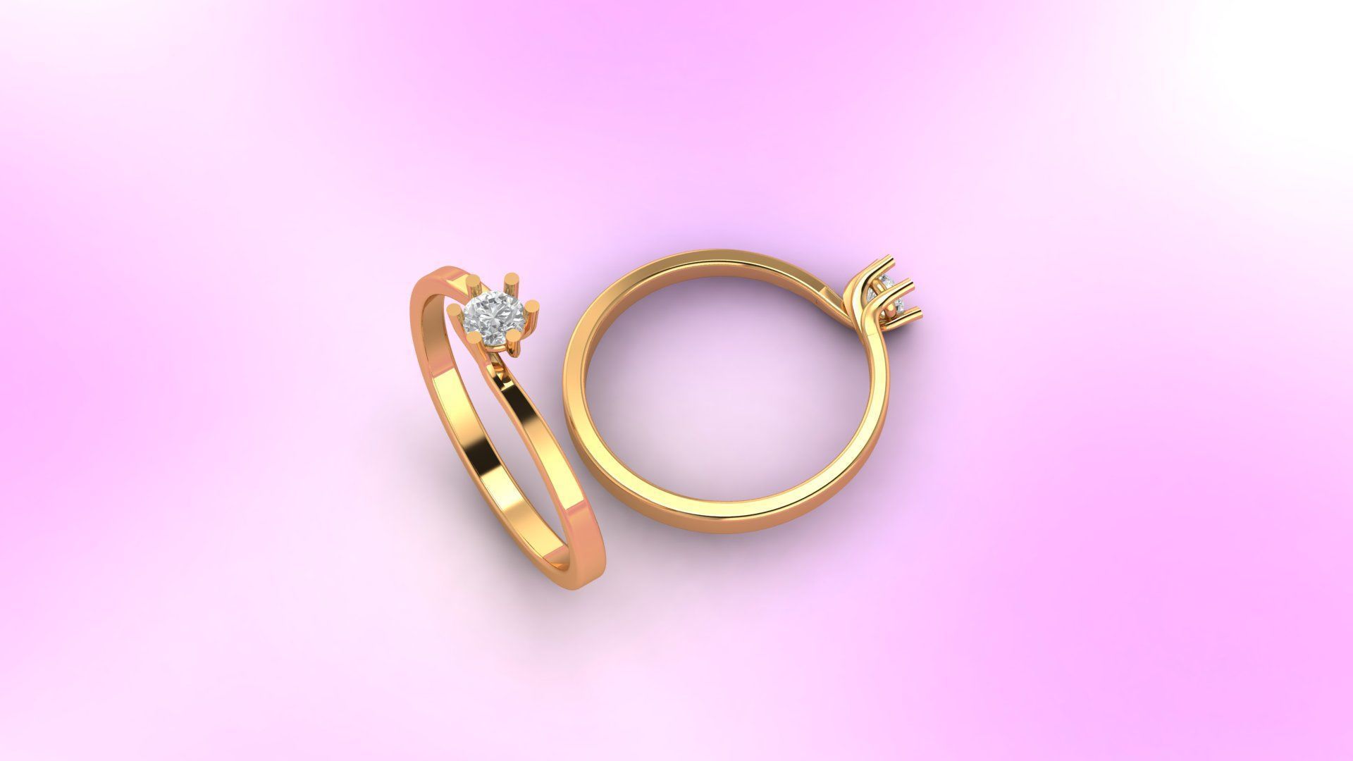 ring soliter 3D print model_1