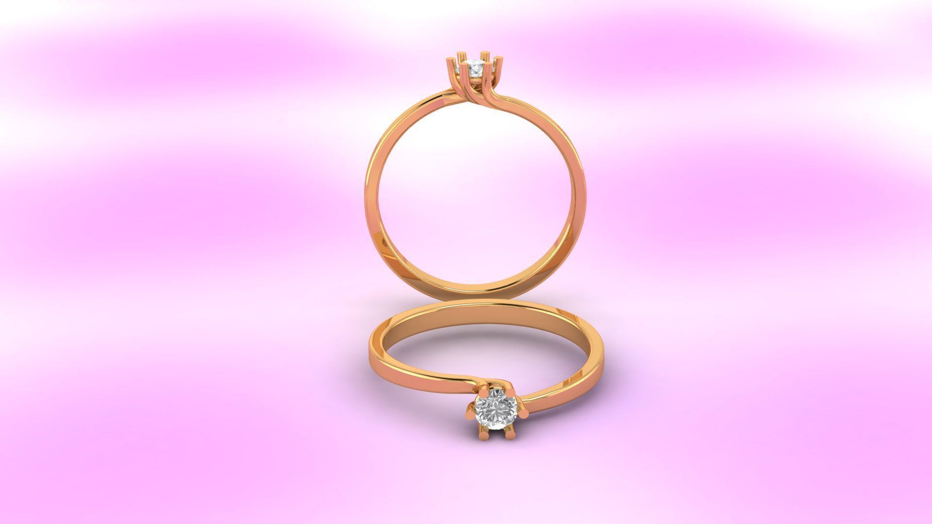 ring soliter 3D print model_2