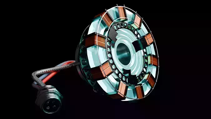 Iron Man Arc Reactor 3D model
