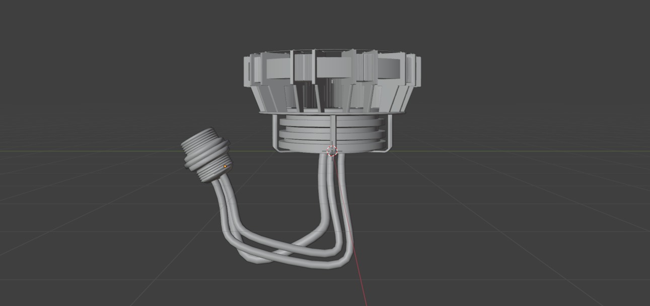 Iron Man Arc Reactor 3D model_8