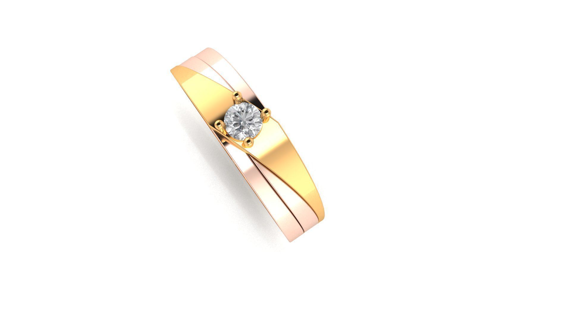 ring soliter 3D print model_1