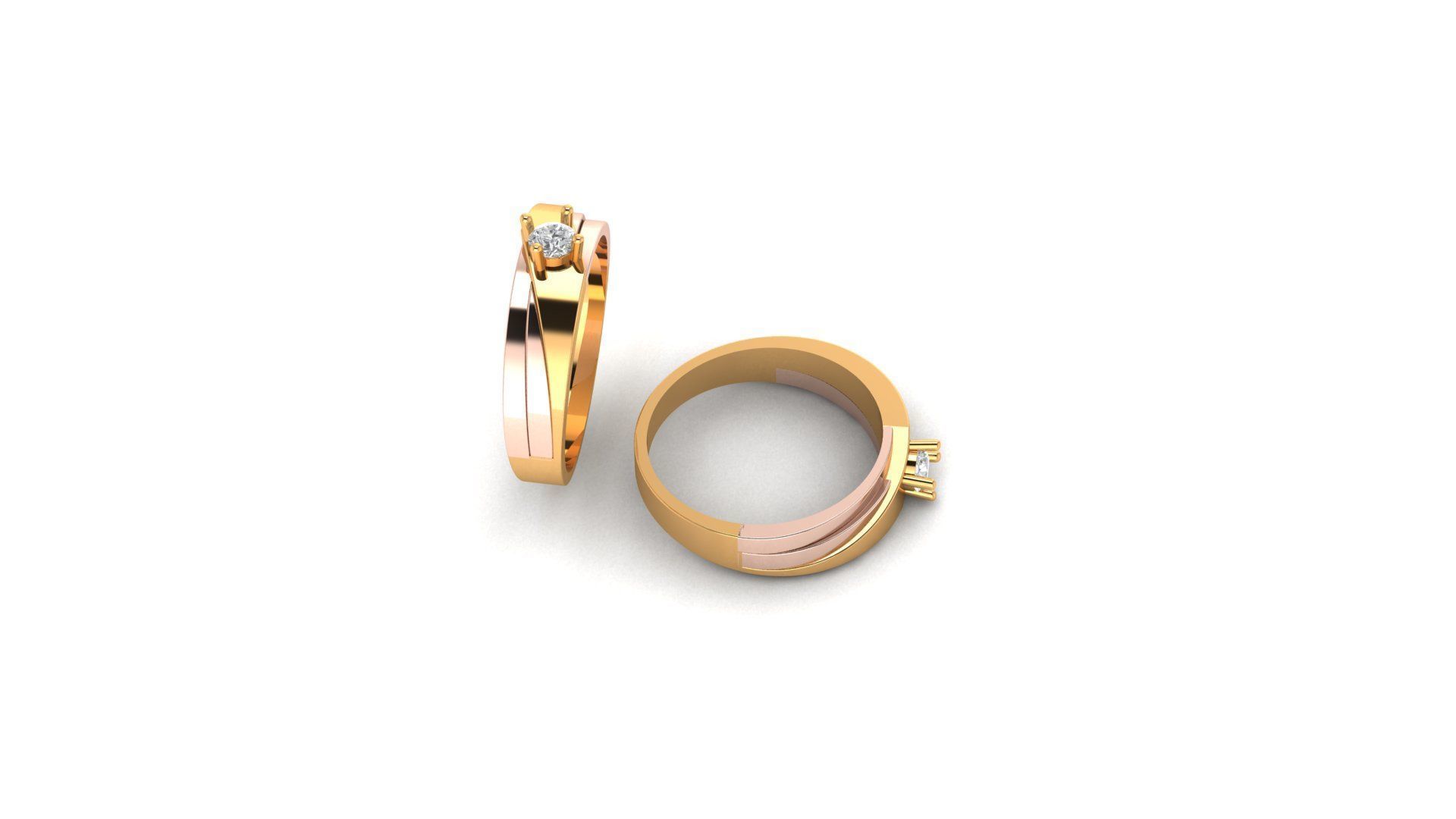 ring soliter 3D print model_4