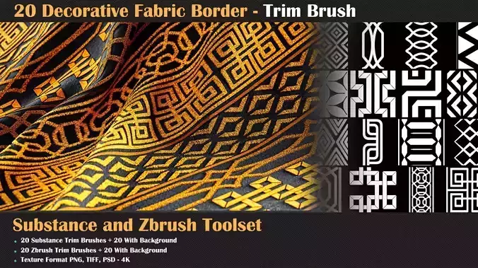 Decorative Fabric Border