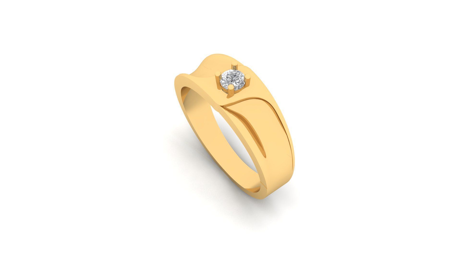 soliter ring 3D print model_8