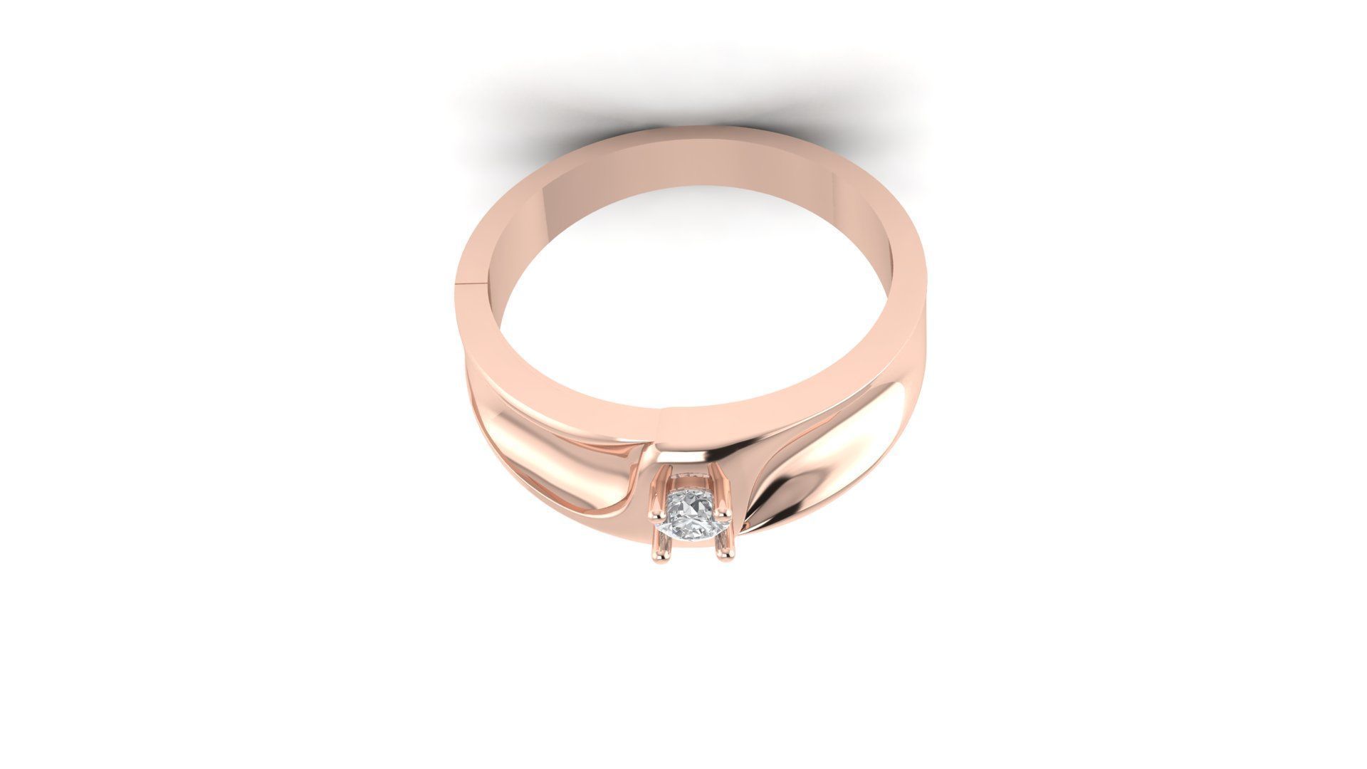 soliter ring 3D print model_6