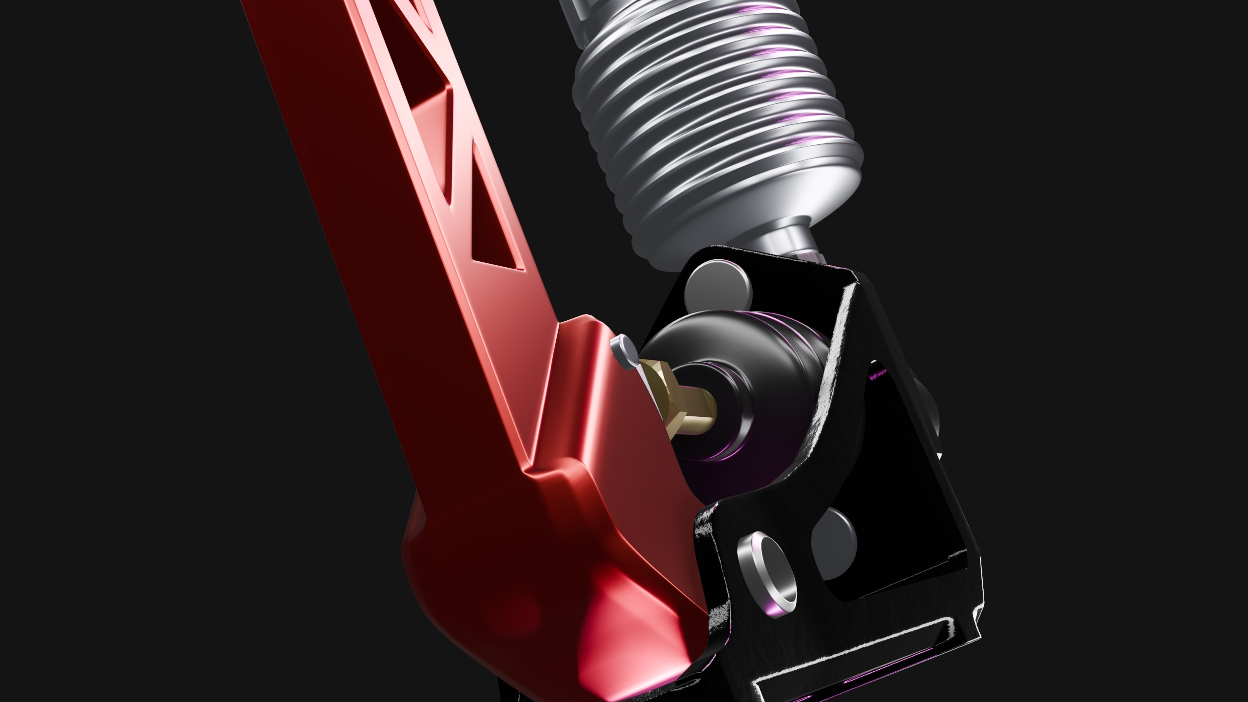 Vertical Drift Handbrake inspired by Wilwood 3D model_3