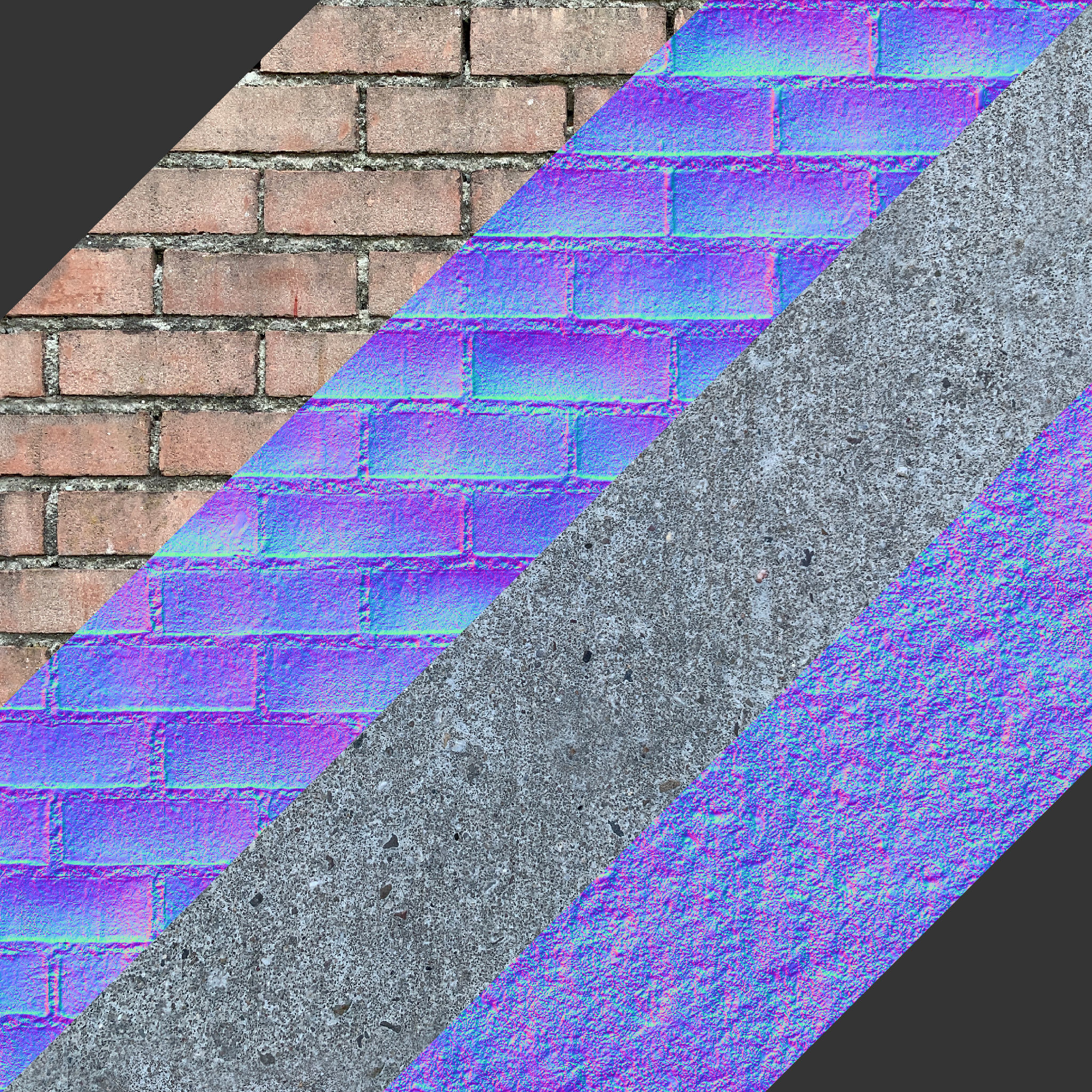 Modular Wooden Garden Fences Collection - 3D Model with Textures 3D model_18