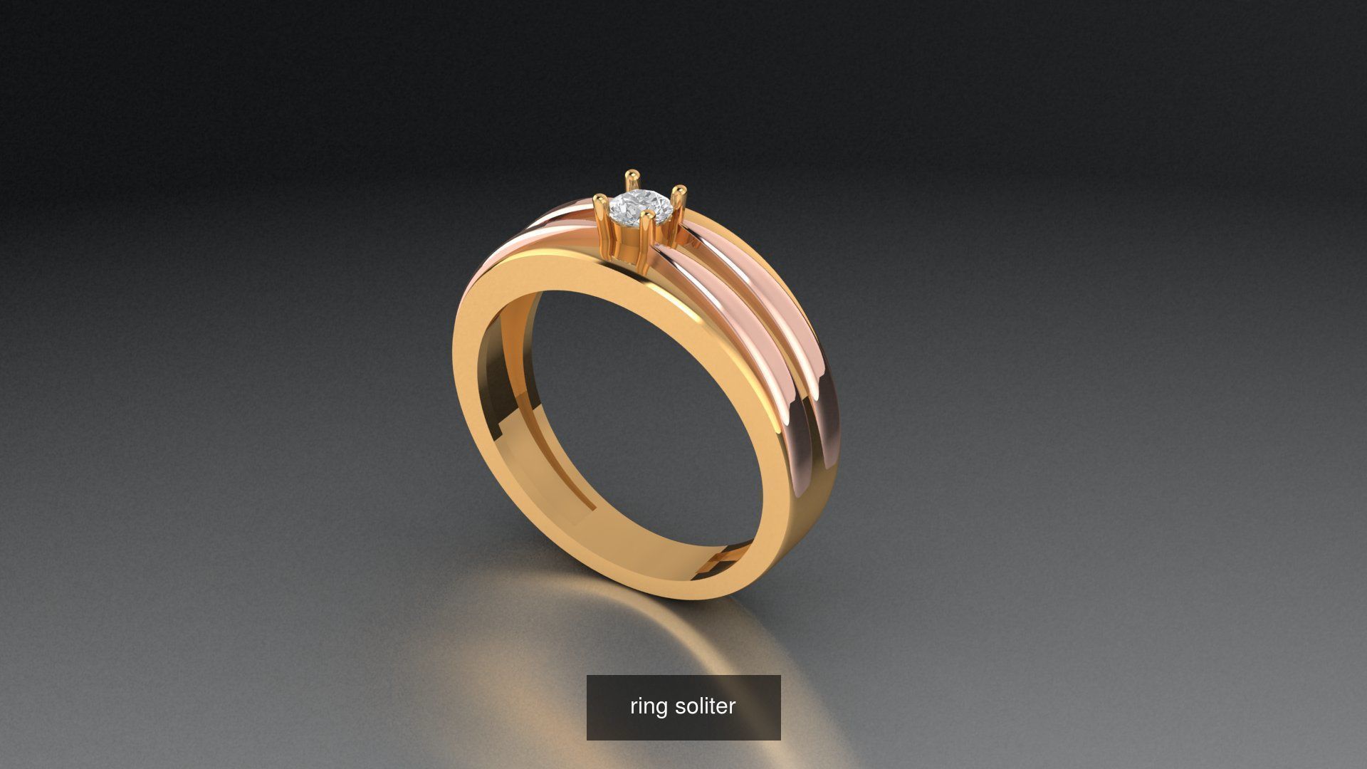 soliter ring combo pack 3D Model Collection_1