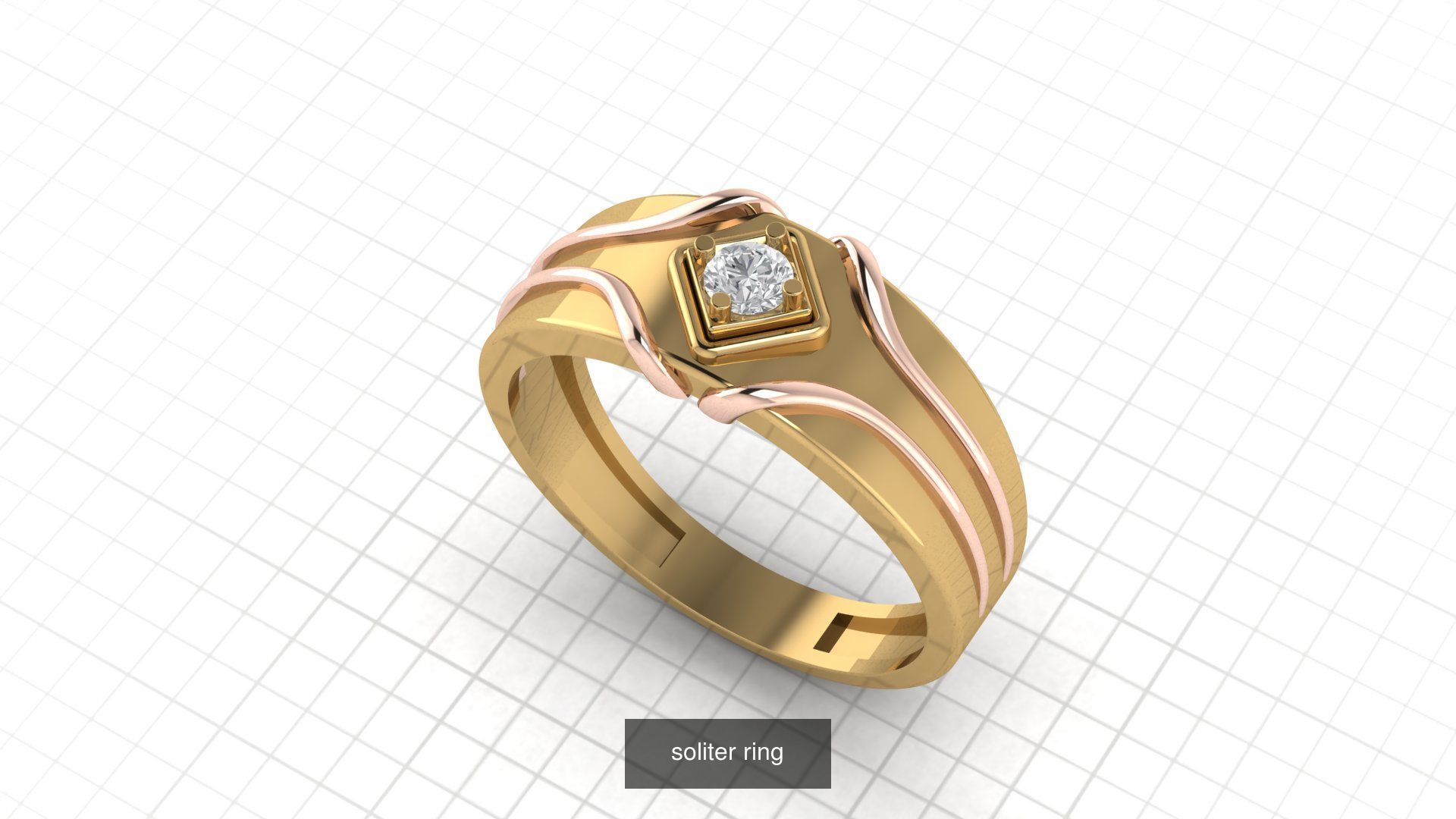 soliter ring combo pack 3D Model Collection_4