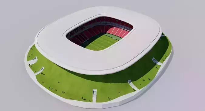 Estadio Akron - Guadalajara - Mexico 3D model