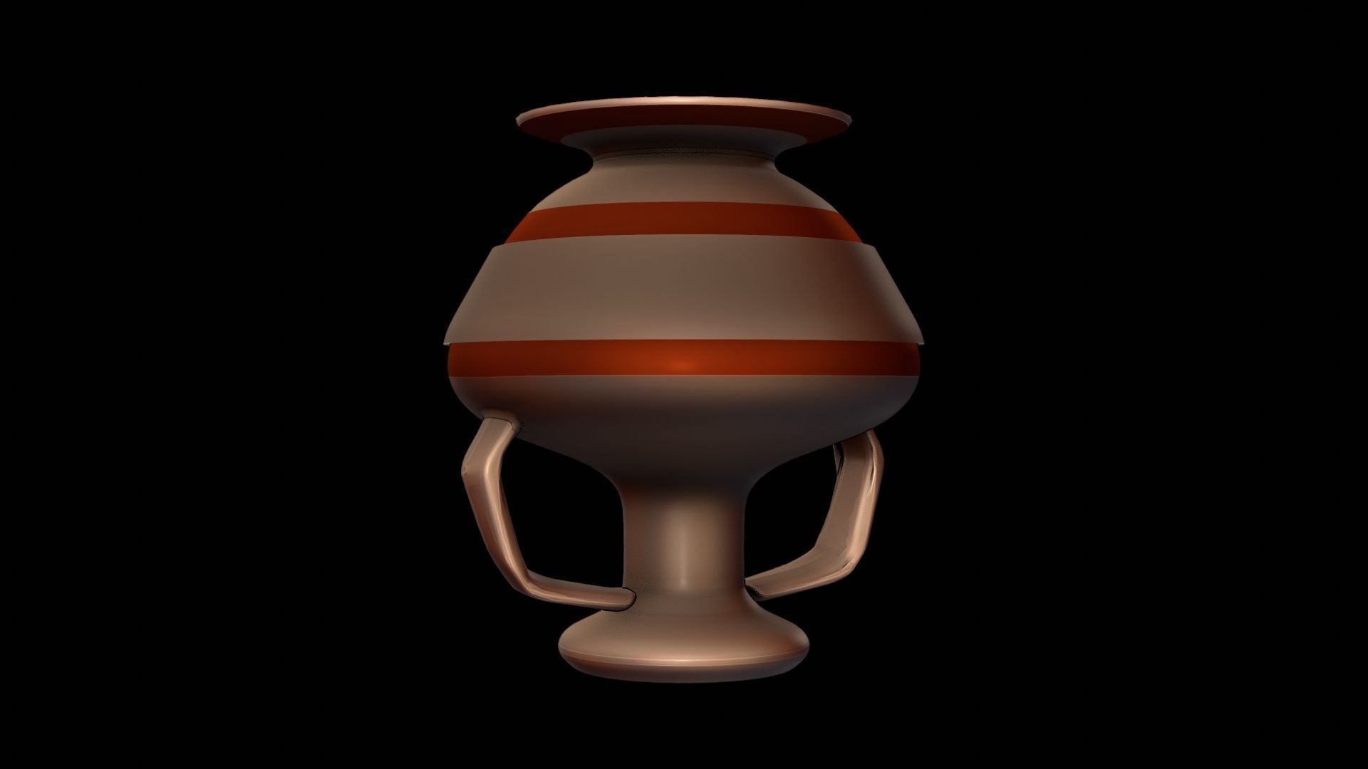  ancient greek pot 5 Low-poly 3D model_20