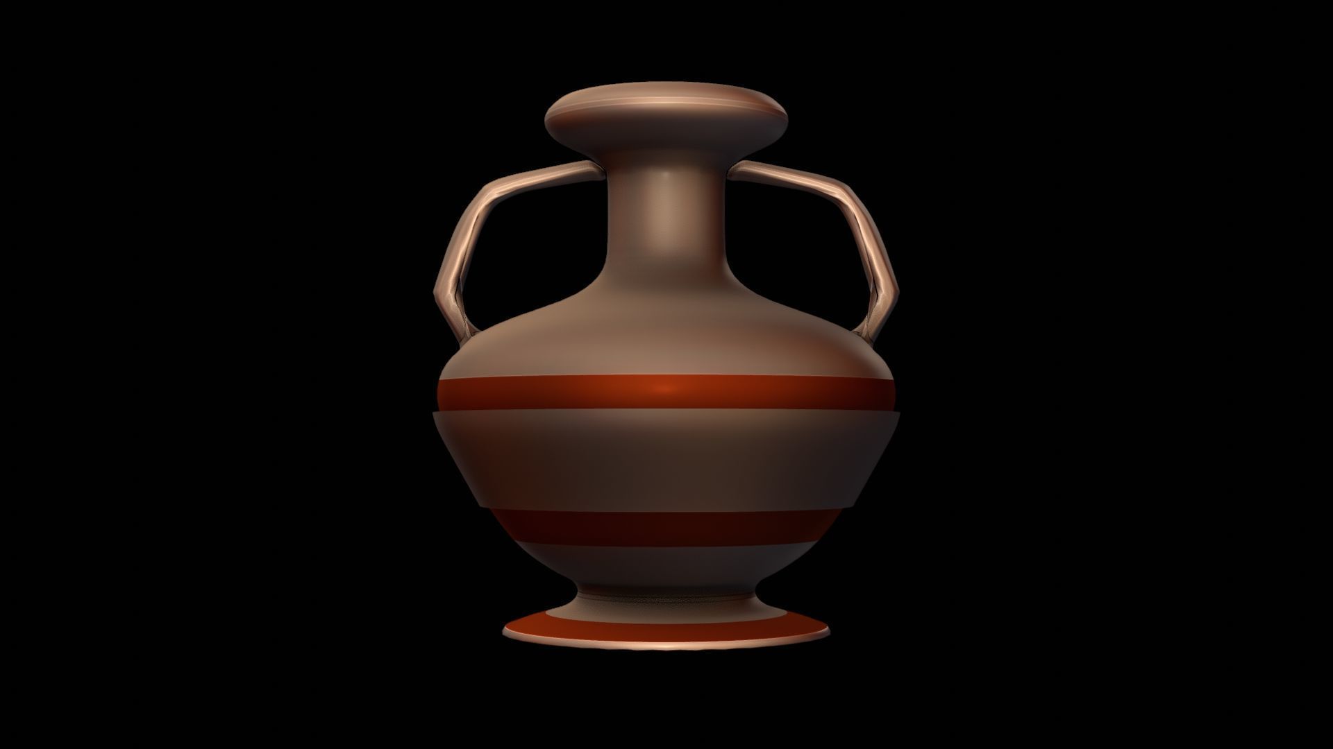  ancient greek pot 5 Low-poly 3D model_11