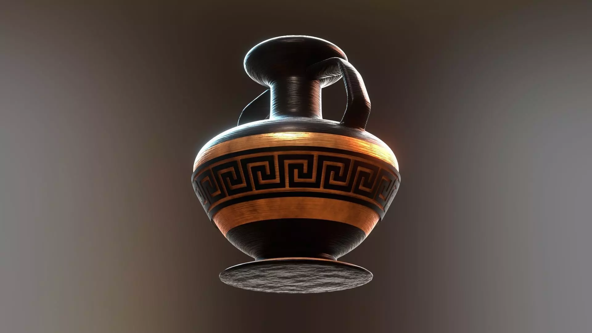  ancient greek pot 5 Low-poly 3D model_0