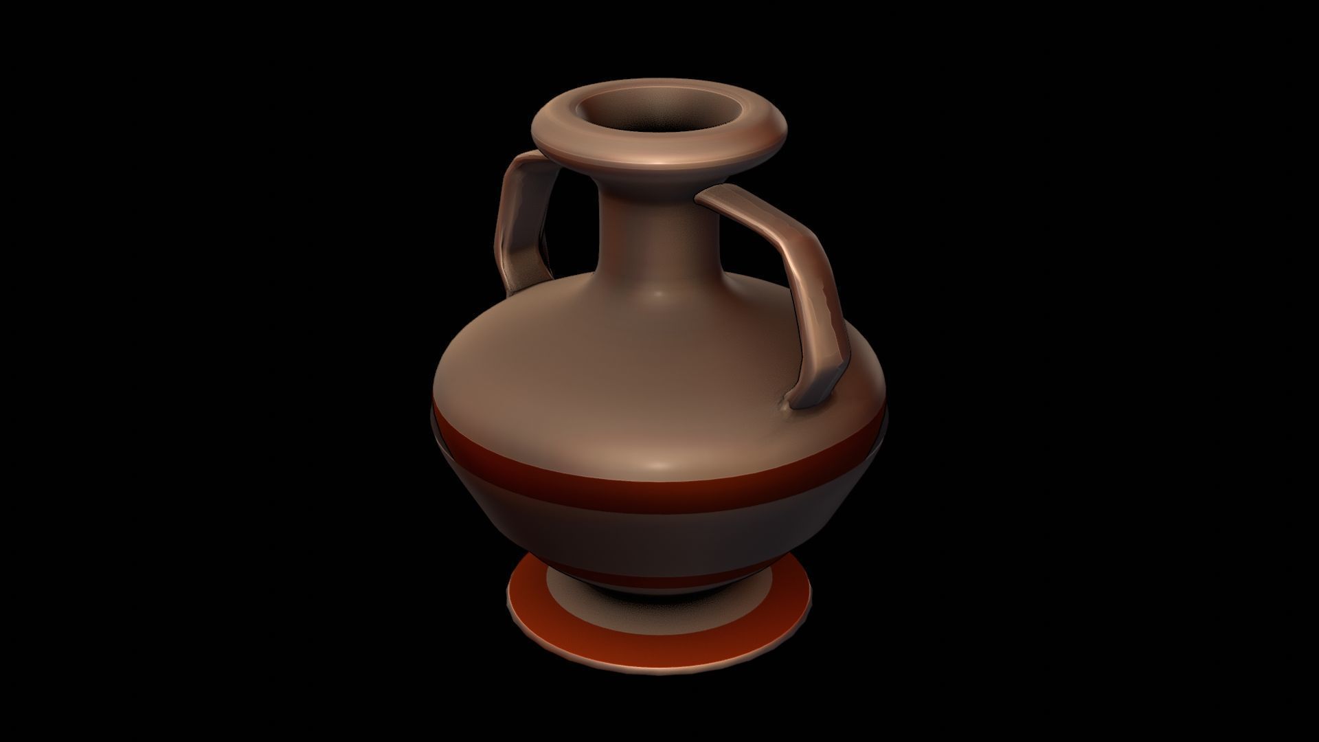  ancient greek pot 5 Low-poly 3D model_21