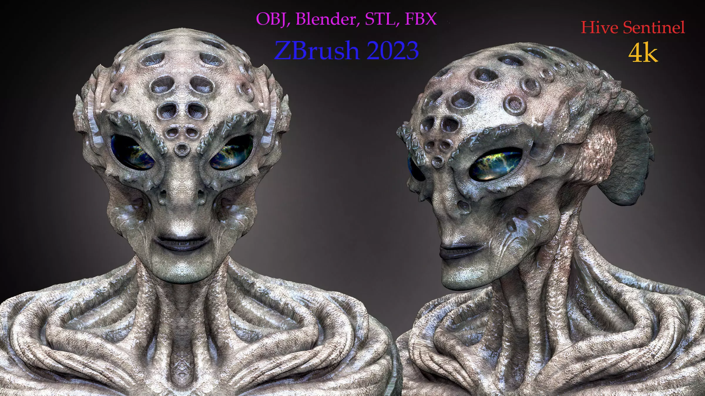 Hive Sentinel 3D model_0