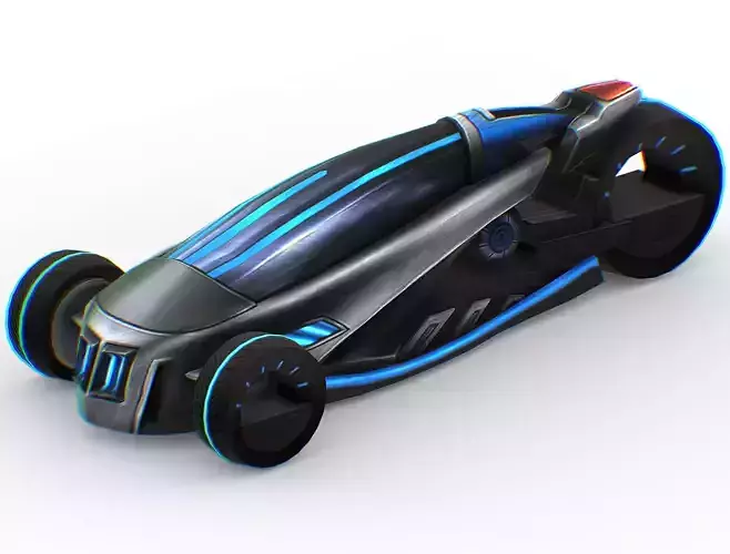 Cartoon Toy AR Racing Car