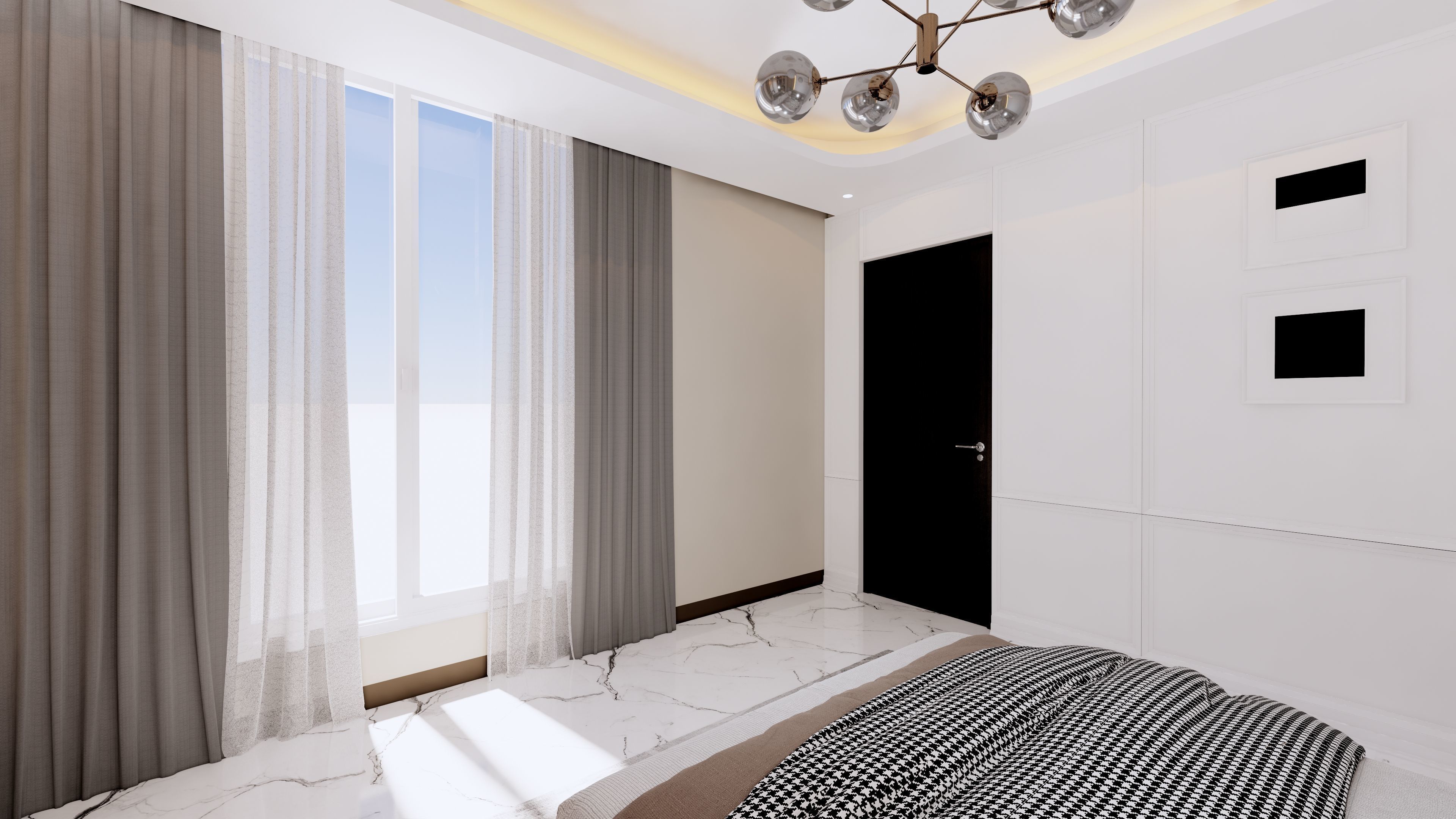 Master Bedroom 3D model_2