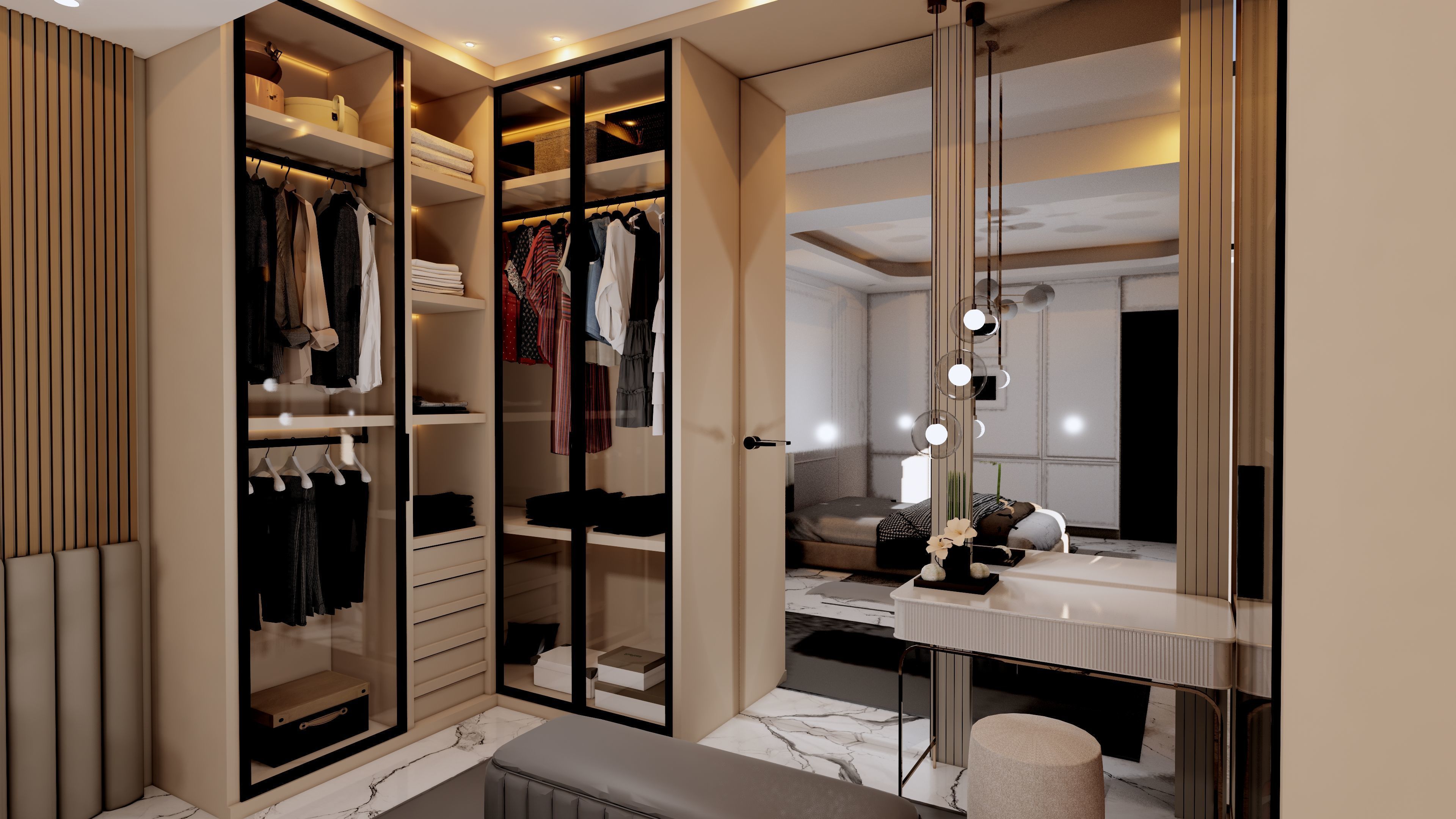 Master Bedroom 3D model_3