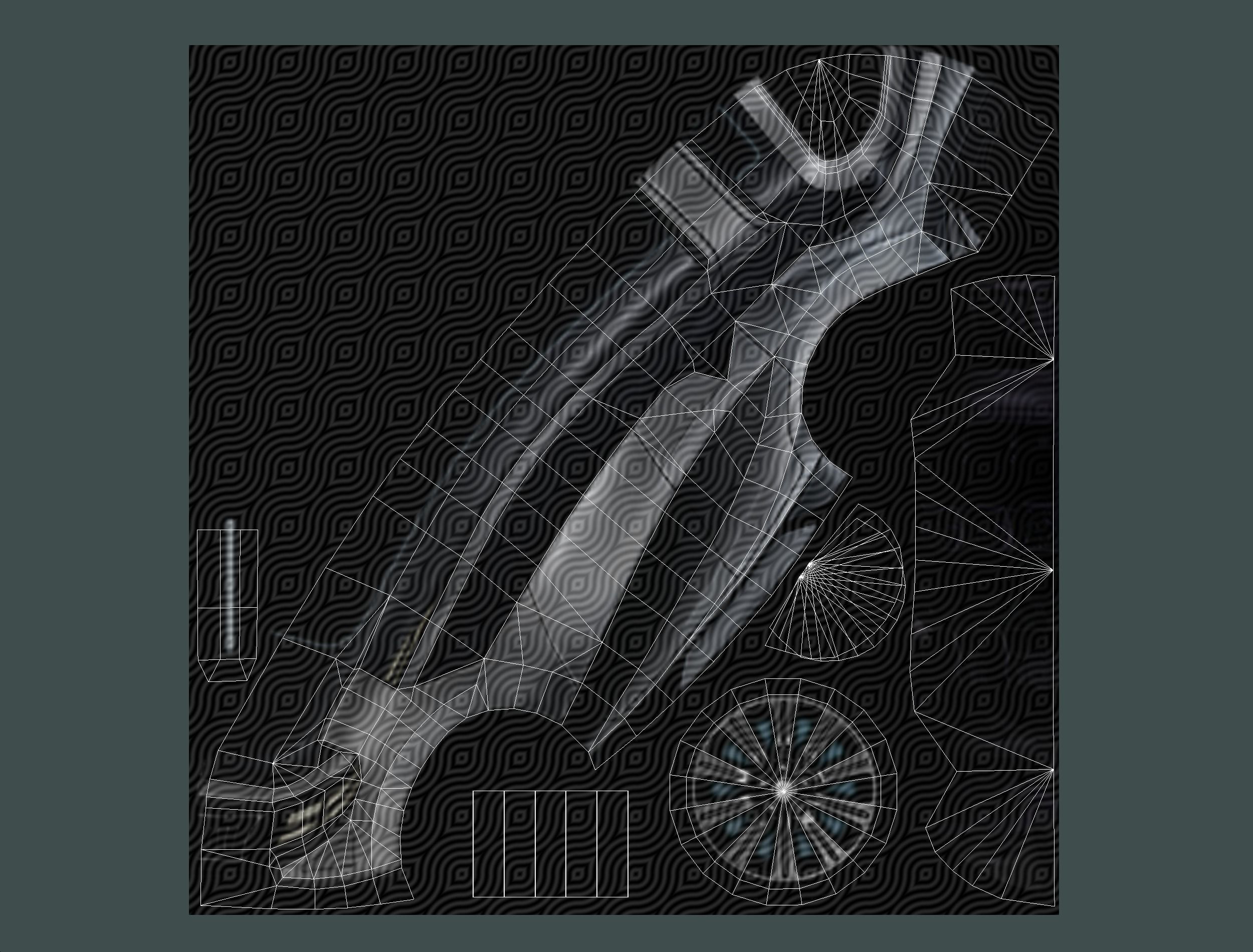 Cartoon Toy AR Racing Car Low-poly 3D model_35