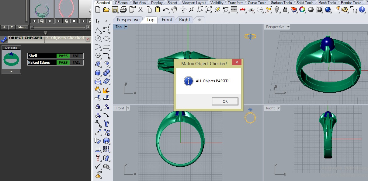 Rings  3D print model_8