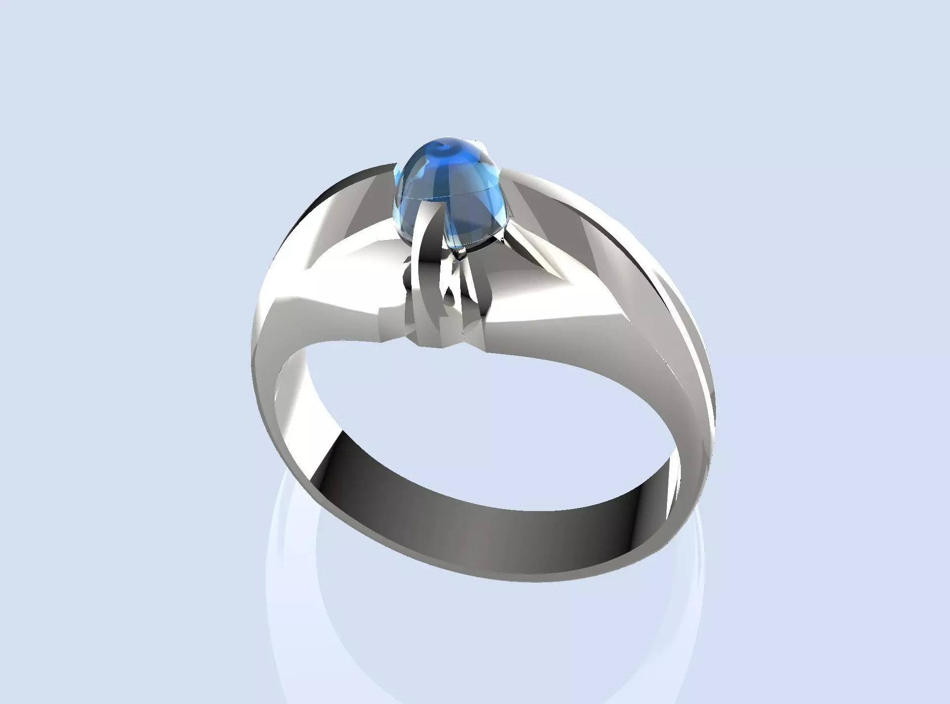 Rings  3D print model_0