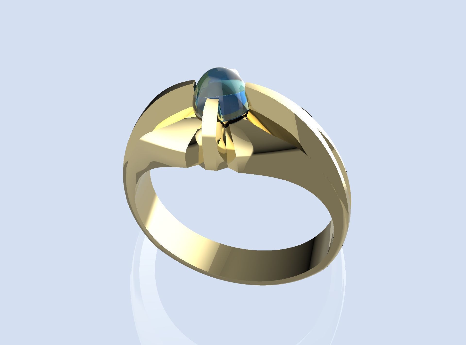 Rings  3D print model_4