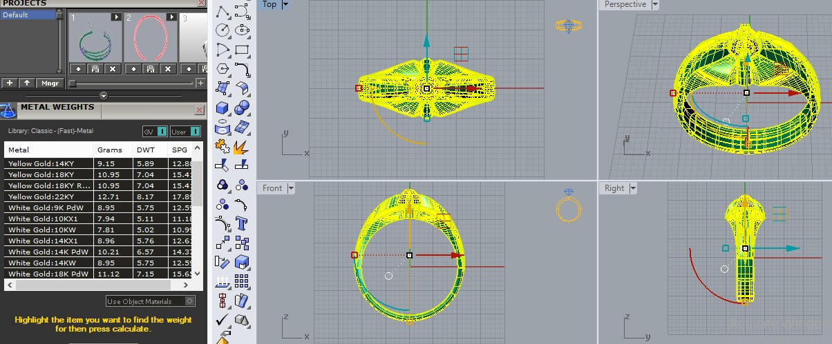 Rings  3D print model_7